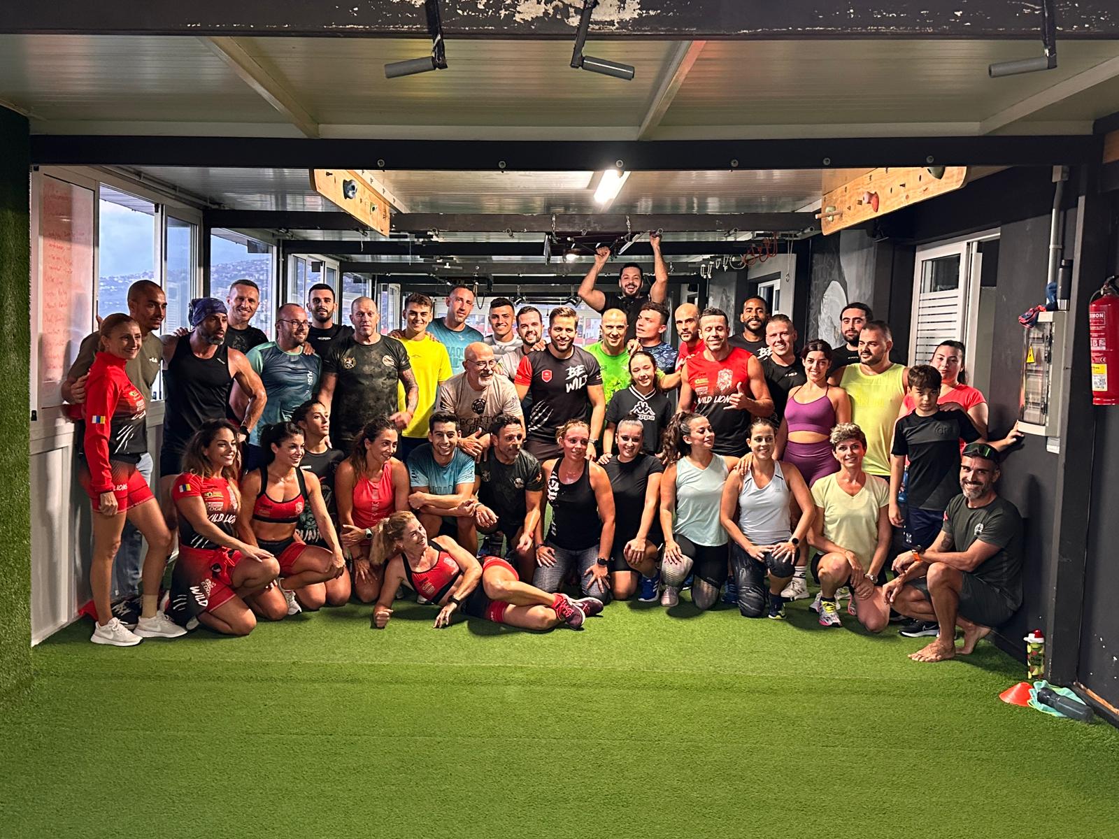 Este pasado martes se celebró la puesta de manos "BeWild" del método de entrenamiento funcional Jungle Move en el Hara Sport Center.