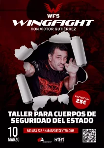 El Hara Sport Center se complace en anunciar dos nuevos seminarios de Wing Fight en marzo impartidos por SIFU Víctor Gutiérrez.